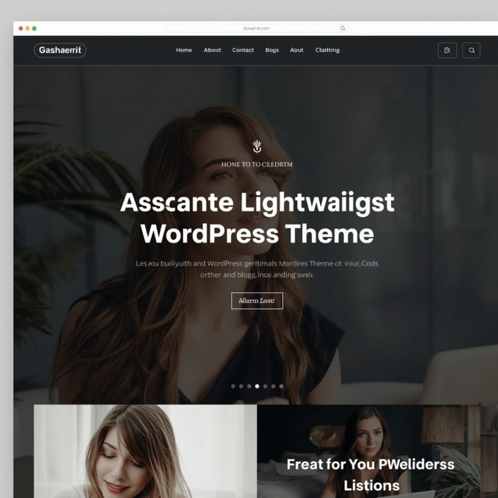 lightweight theme wordpress