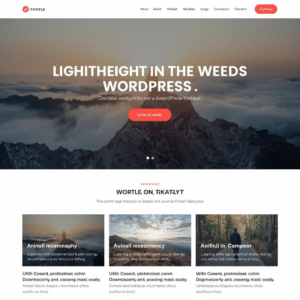 Build a Fast WordPress Website Using a Lightweight Theme